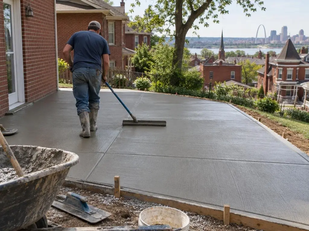 Concrete Patios in St. Louis, MO