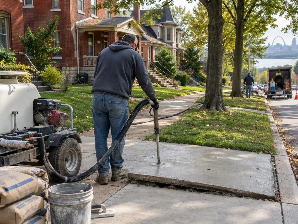 Concrete Repair & Leveling in St. Louis, MO