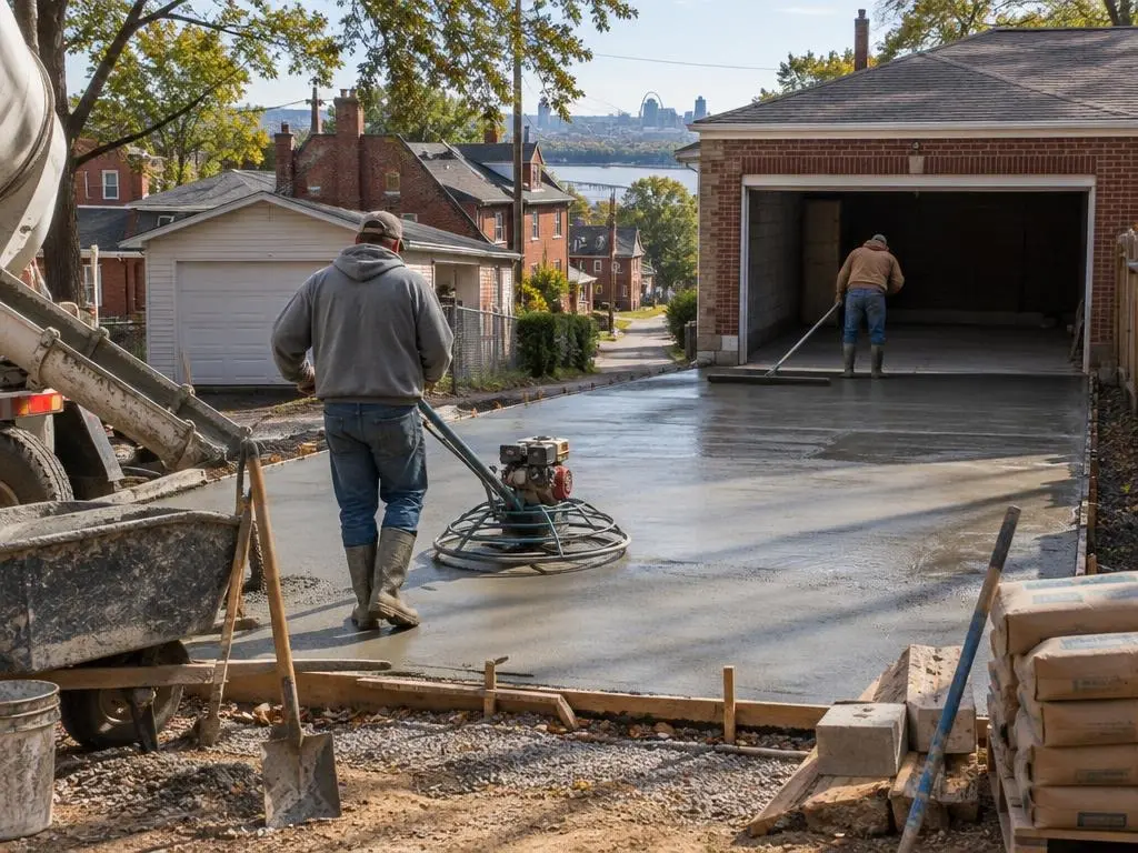 Garage Floors & Slabs in St. Louis, MO