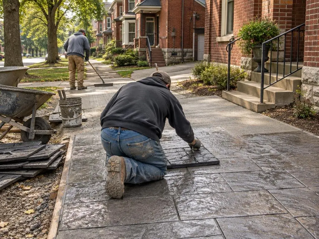 Stamped Concrete in St. Louis, MO
